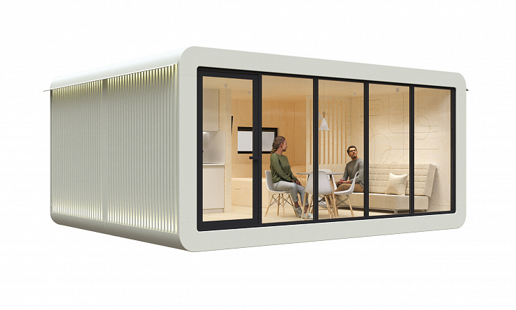 Модульный дом AIRA MODUL Стандарт 26 м² Рейка