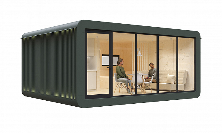 Модульный дом AIRA MODUL Стандарт 26 м² Рейка