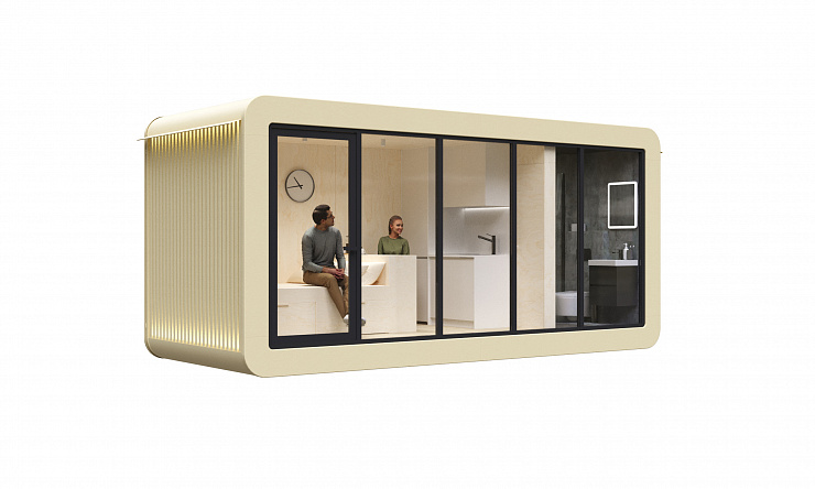 Модульный дом AIRA MODUL Мини 13 м² Рейка