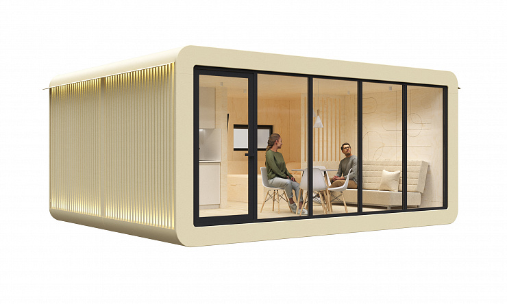 Модульный дом AIRA MODUL Стандарт 26 м² Рейка